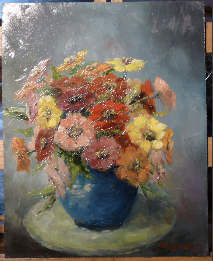 LE BOUQUET DE PENSEES APRES 